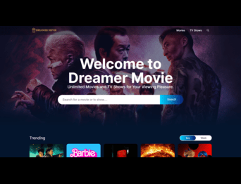 Dreamer Moive Using React