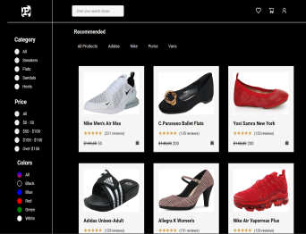 A ShoeShop WebSite Using React